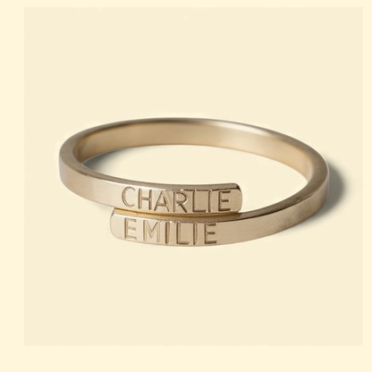 Bague - Tendresse Gravée