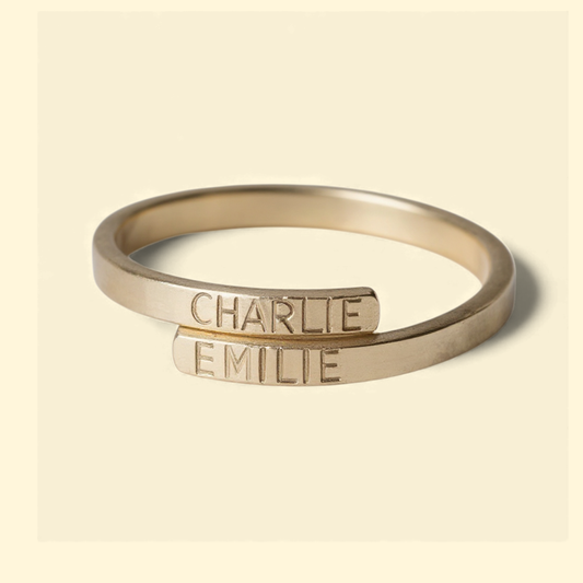 Bague - Tendresse Gravée